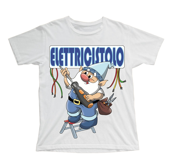 T-shirt Bambino/a ELETTRICISTOLO ( EL70946352 ) - Gufetto Brand 