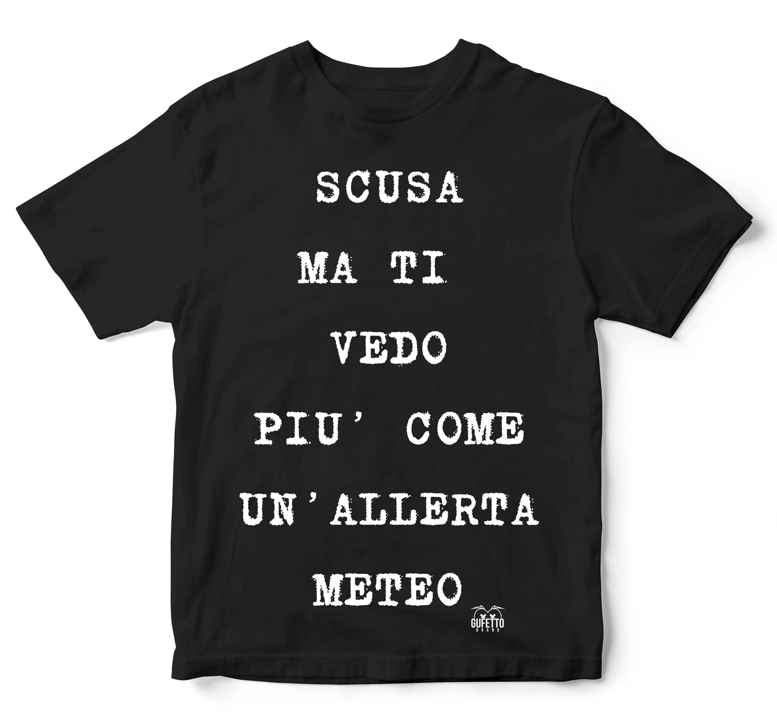 T-shirt Bambino/a ALLERTA METEO ( AL50985647 ) - Gufetto Brand 