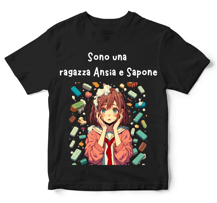 T-shirt Bambino/a ANSIA E SAPONE ( AN48095647 ) - Gufetto Brand 