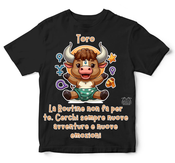 T-shirt Bambino/a TORO ( TO1209876453 ) - Gufetto Brand 