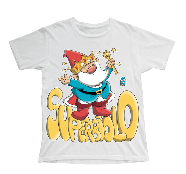 T-shirt Bambino/a SUPERBIOLO ( SU555098 ) - Gufetto Brand 