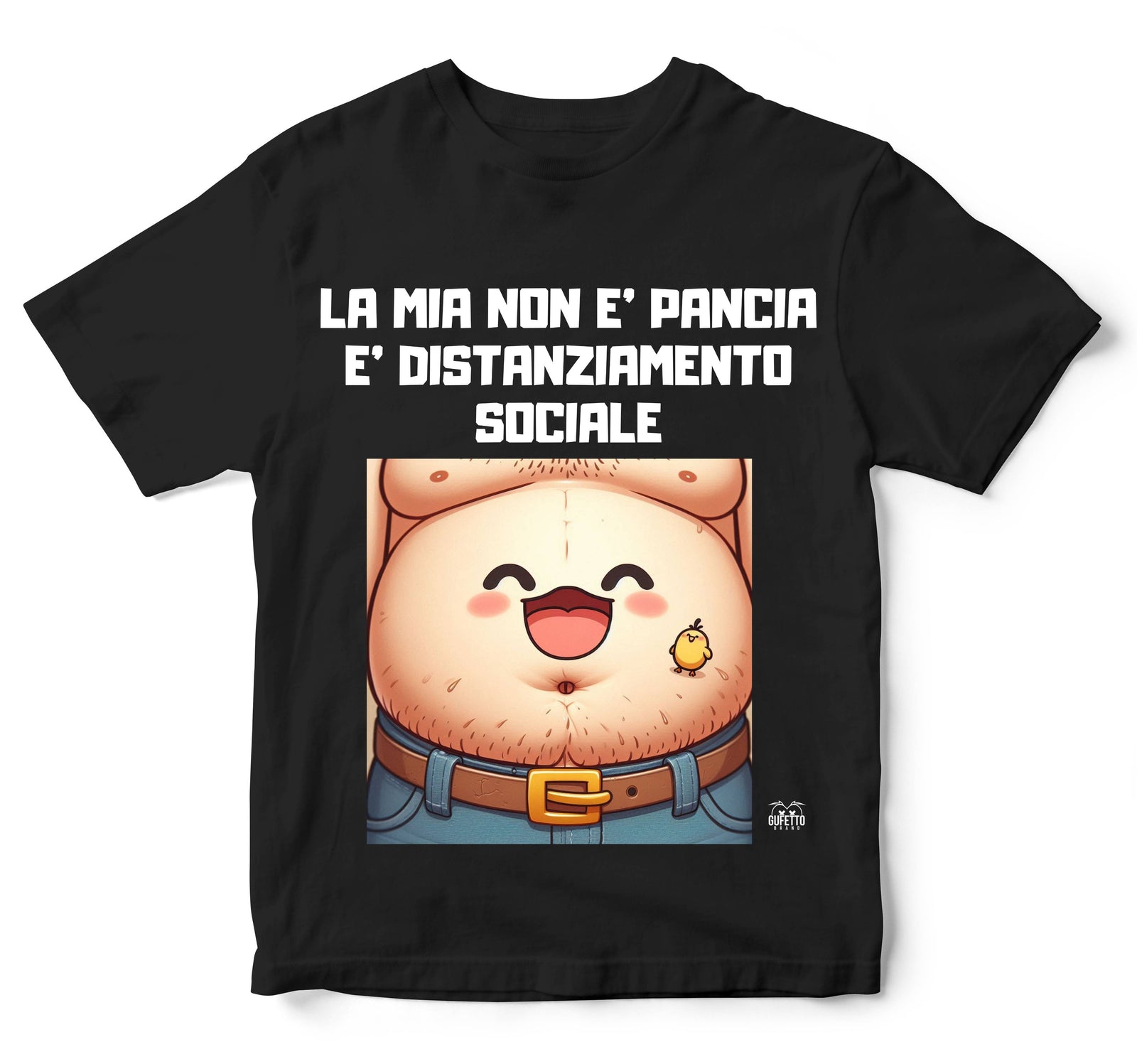 T-shirt Bambino/a PANCIA ( PA54620956 ) - Gufetto Brand 