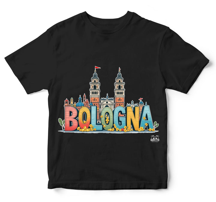 T-shirt Bambino/a BOLOGNA ( BO6734098 ) - Gufetto Brand 
