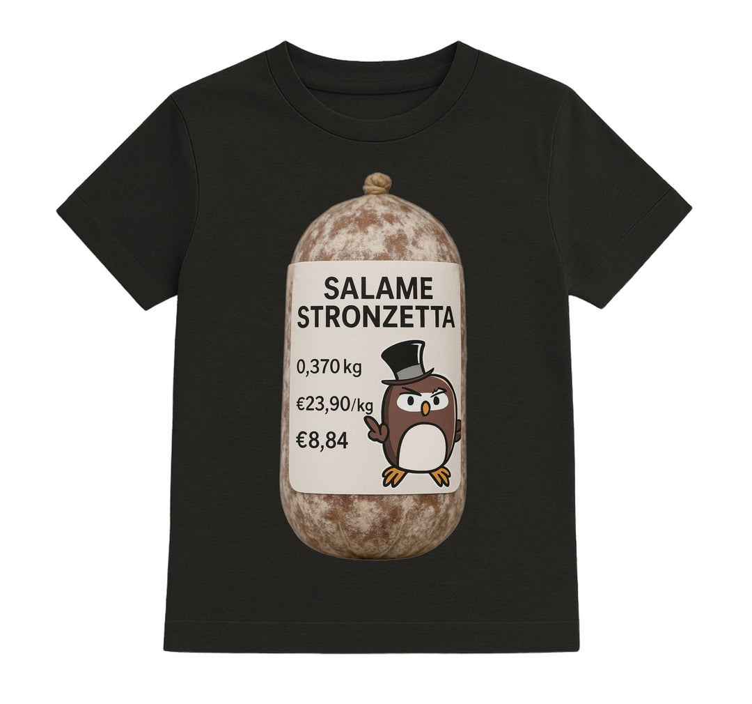 T-shirt Bambino/a SALAME STR... ( SS609821345 ) - Gufetto Brand 
