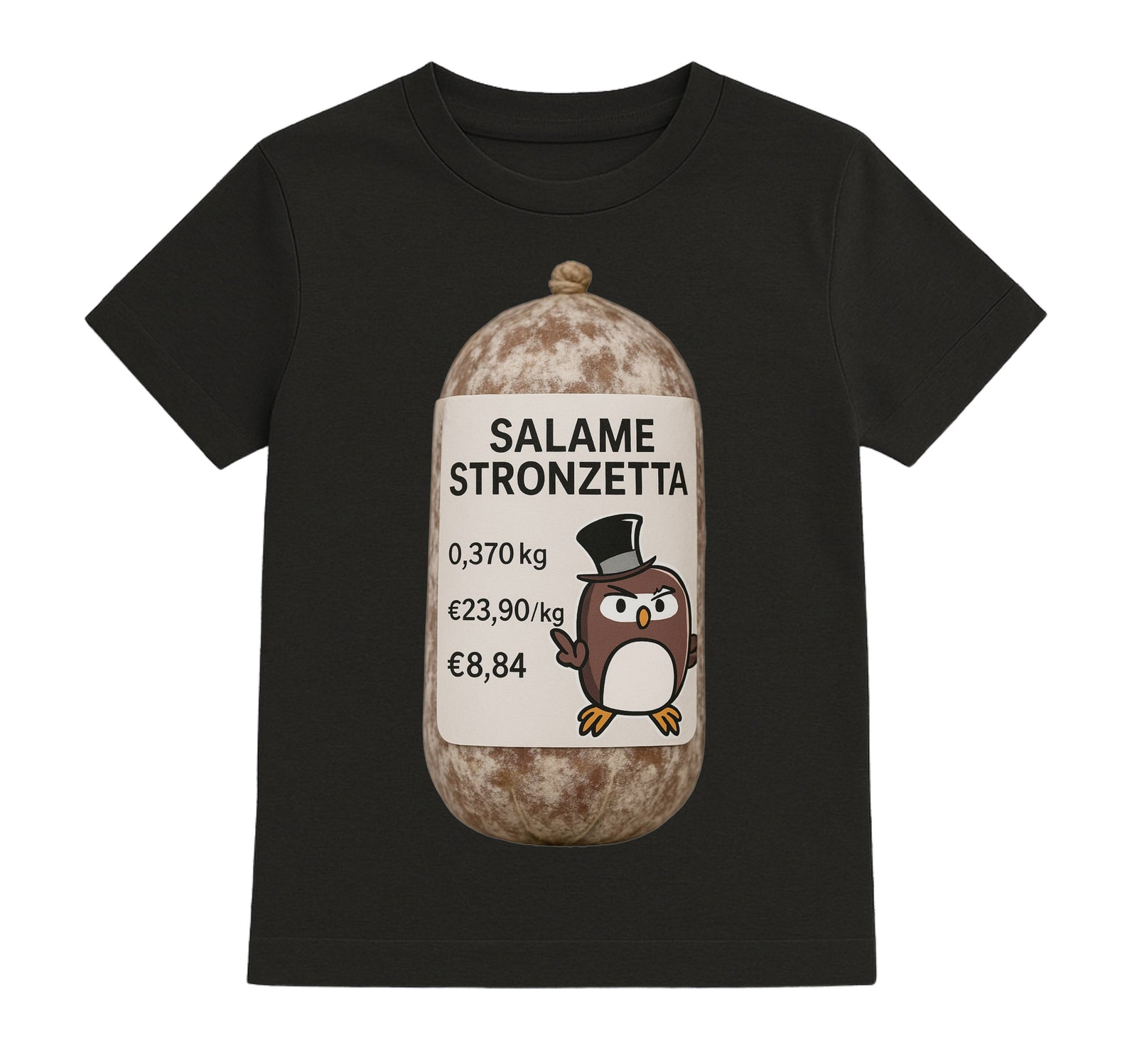 T-shirt Bambino/a SALAME STR... ( SS609821345 ) - Gufetto Brand 