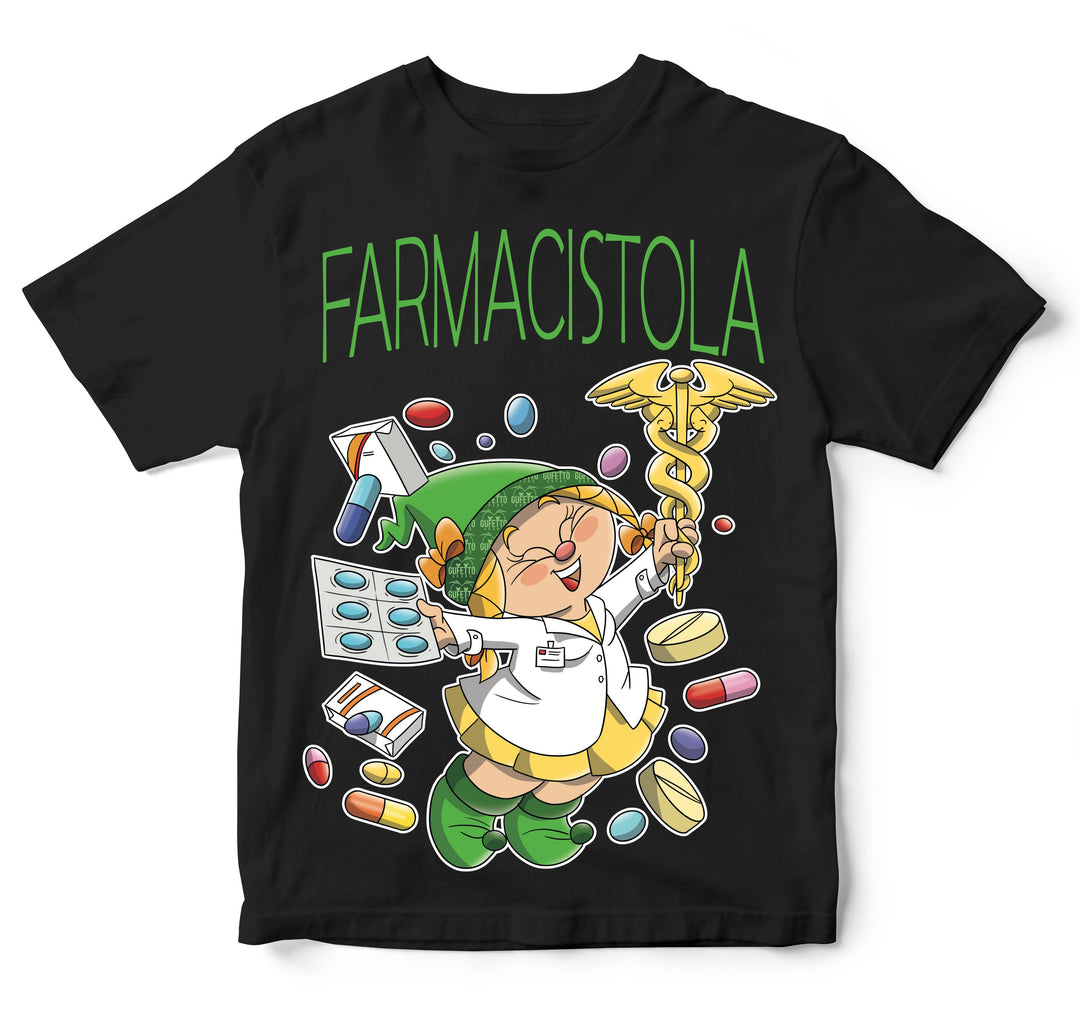 T-shirt Bambino/a FARMACISTOLA( FA784536276 ) - Gufetto Brand 