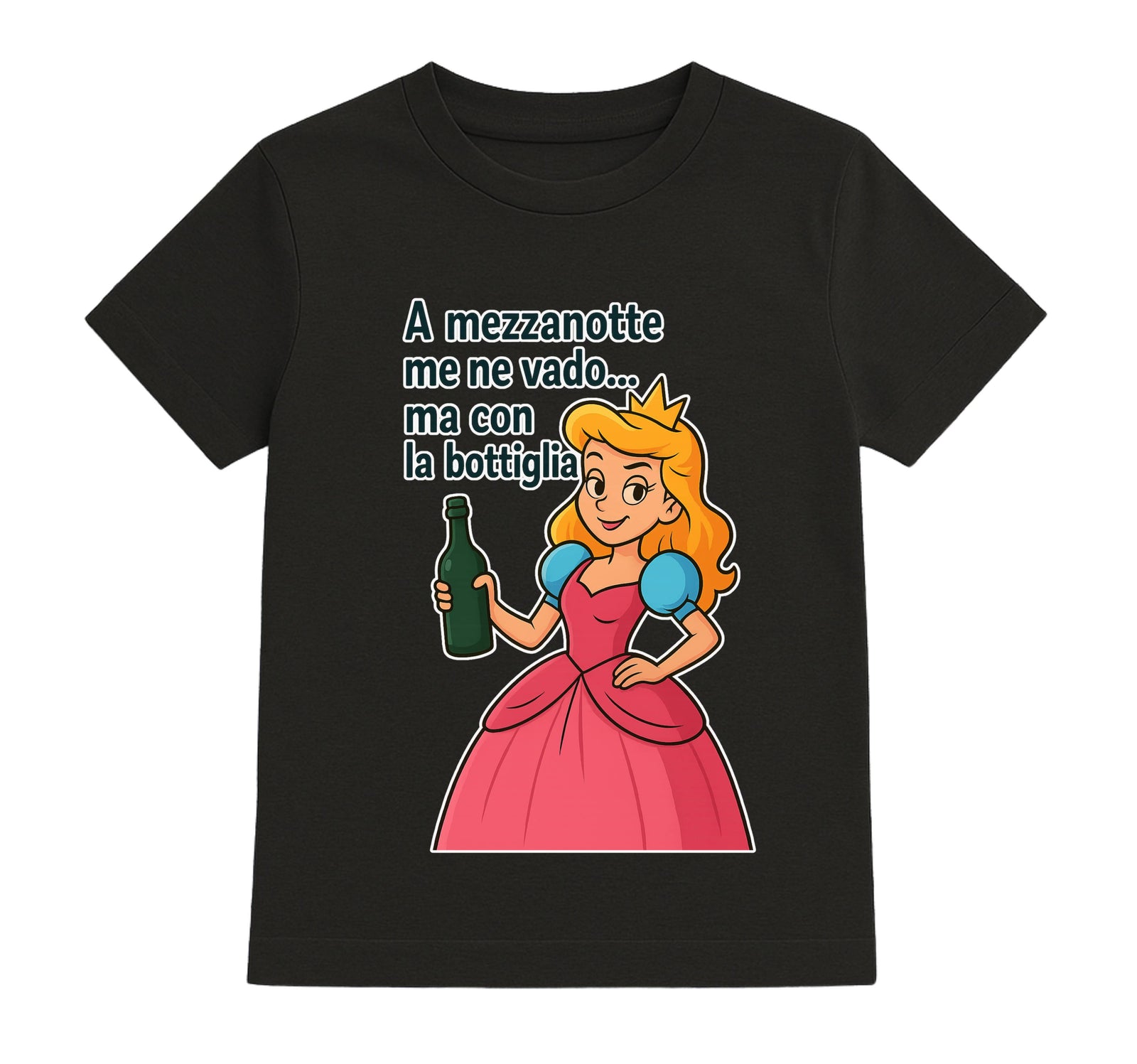 T-shirt Bambino/a MEZZANOTTE ( ME852741963 ) - Gufetto Brand 