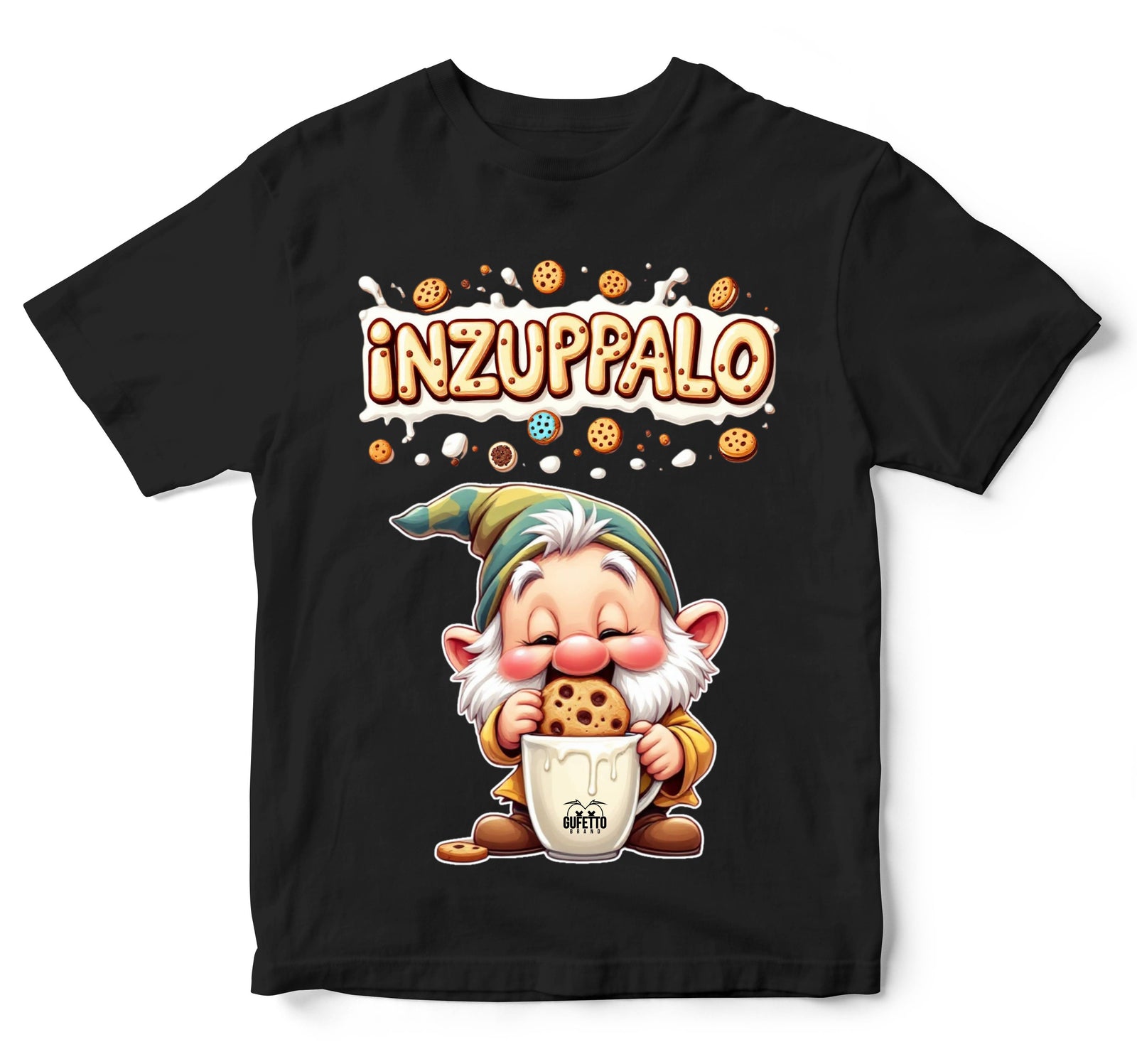T-shirt Bambino/a INZUPPALO ( IN5478094 ) - Gufetto Brand 