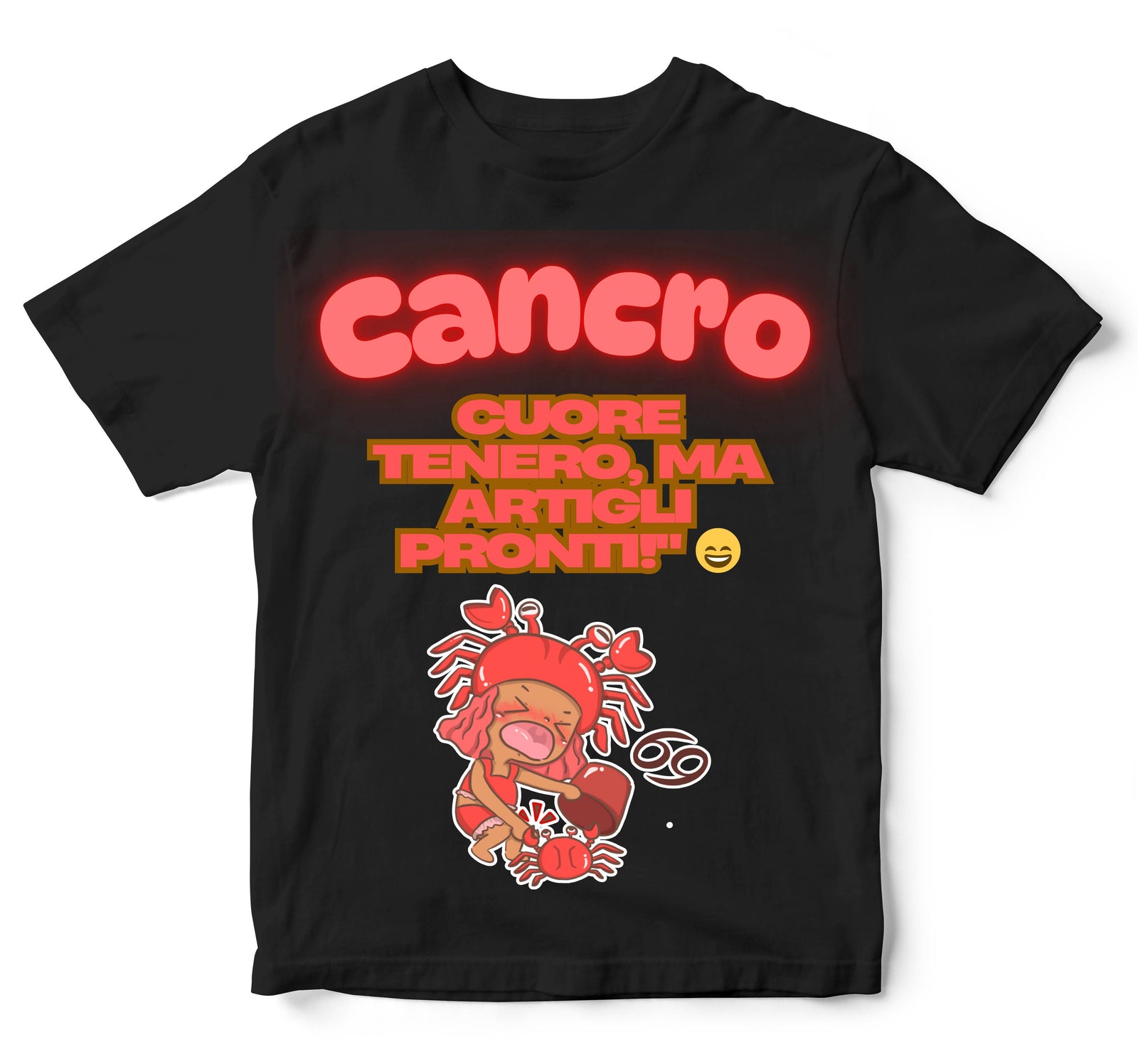 T-shirt Bambino/a CANCRO ( CA75098745 ) - Gufetto Brand 