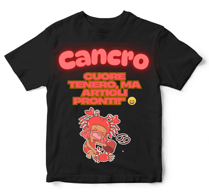 T-shirt Bambino/a CANCRO ( CA75098745 ) - Gufetto Brand 
