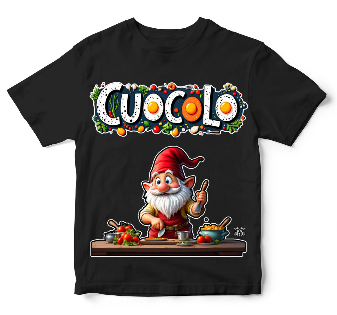 T-shirt Bambino/a CUOCOLO 2 ( CU809453423 ) - Gufetto Brand 