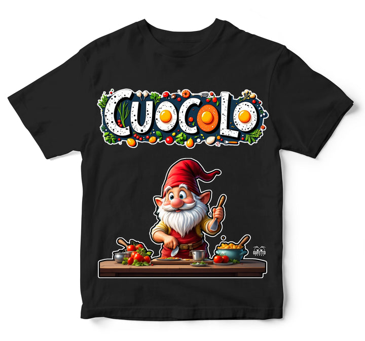T-shirt Bambino/a CUOCOLO 2 ( CU809453423 ) - Gufetto Brand 