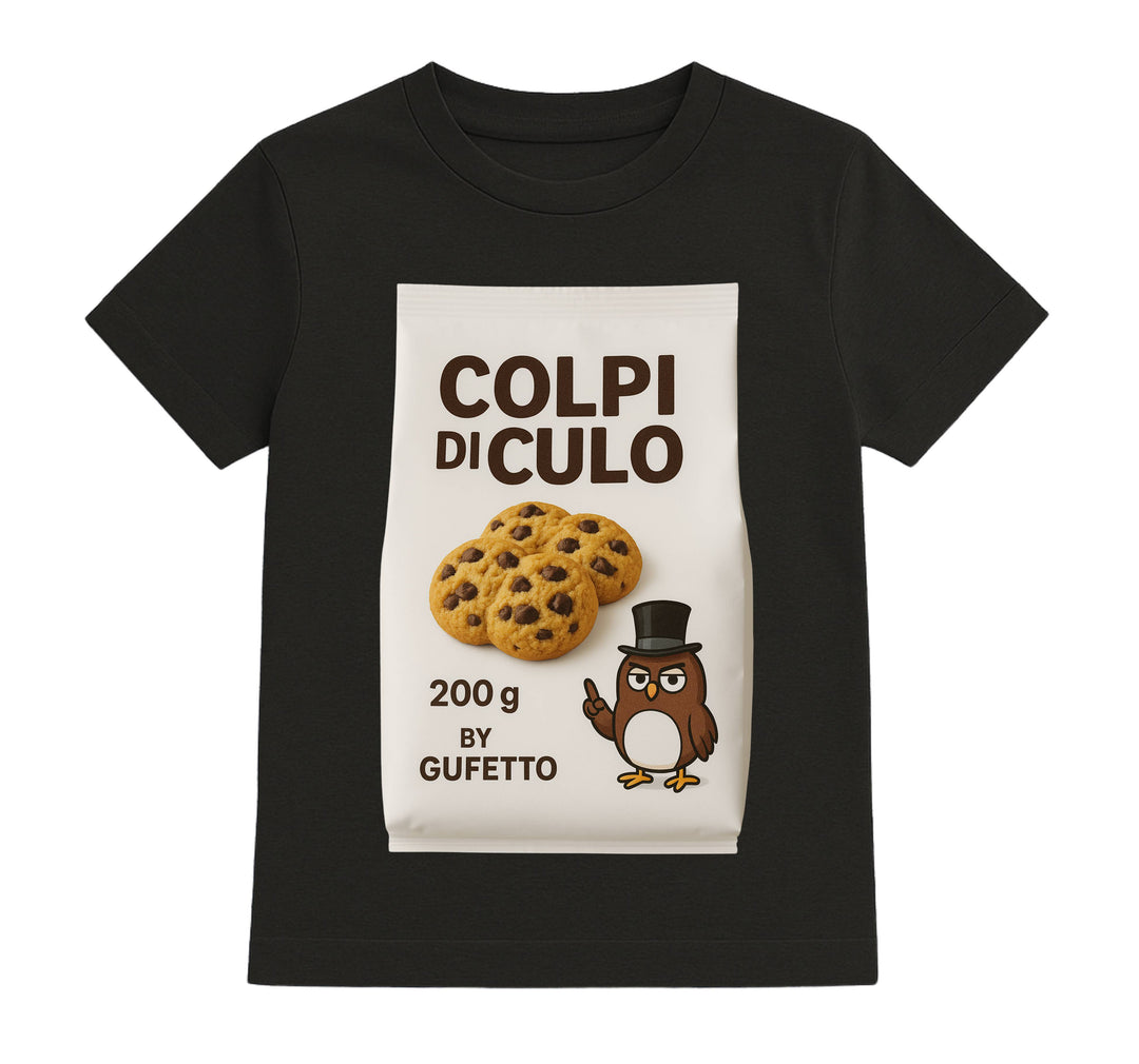 T-shirt Bambino/a BISCOTTI COLPI DI C.... ( CO657483523 ) - Gufetto Brand 