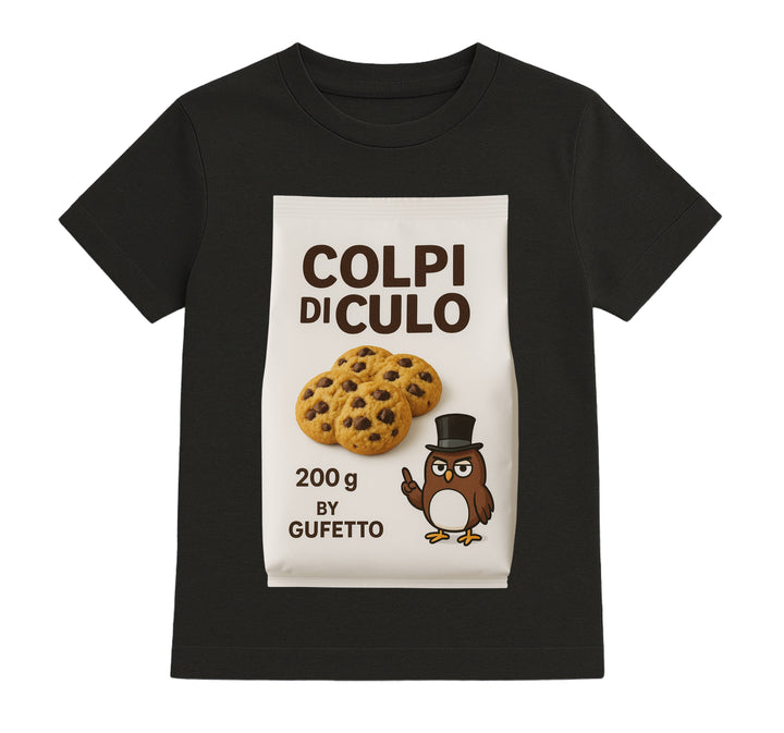 T-shirt Bambino/a BISCOTTI COLPI DI C.... ( CO657483523 ) - Gufetto Brand 