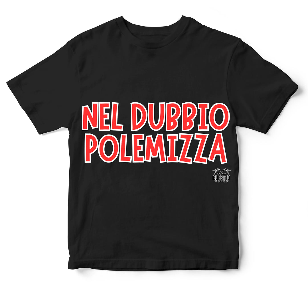 T-shirt Bambino/a POLEMIZZA ( PO108436554 ) - Gufetto Brand 