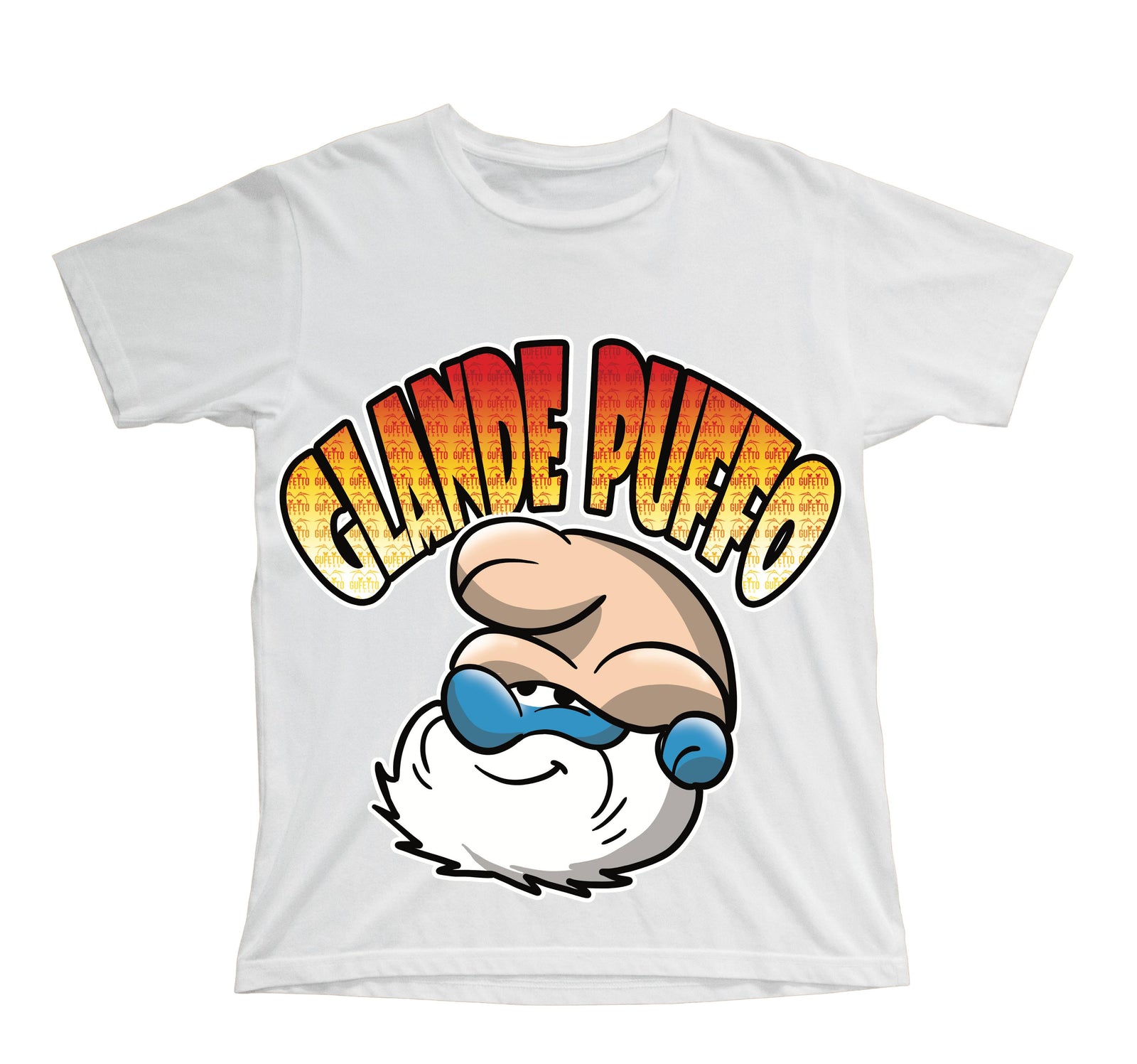T-shirt Bambino/a GLANDE PUFFO ( GP12098462837 ) - Gufetto Brand 