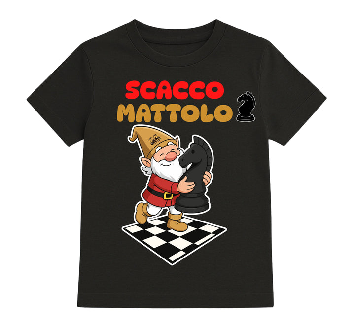 T-shirt Bambino/a SCACCO MATTOLO ( SM52223568 ) - Gufetto Brand 