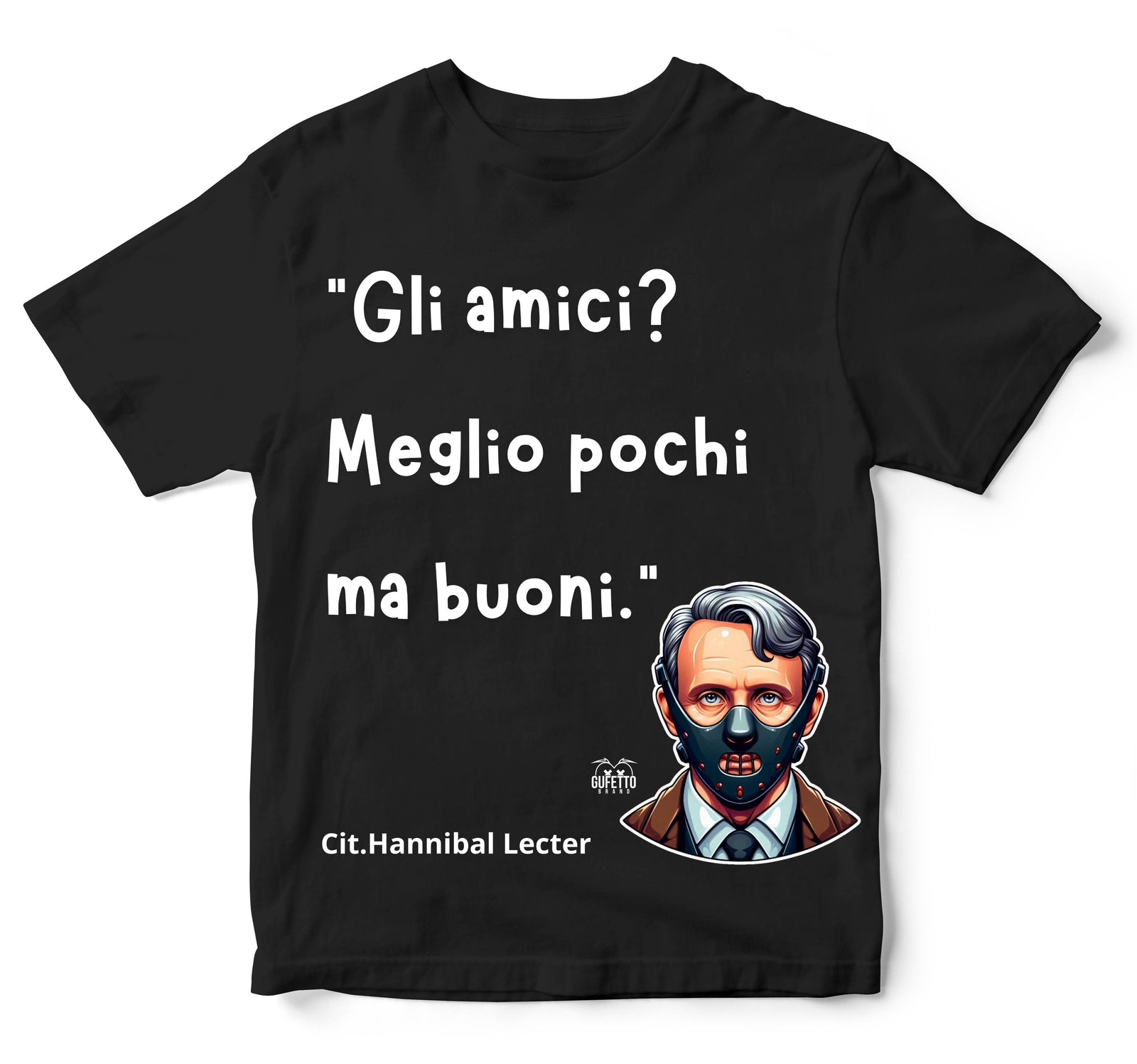 T-shirt Bambino/a HANNIBAL ( 5409372645 ) - Gufetto Brand 