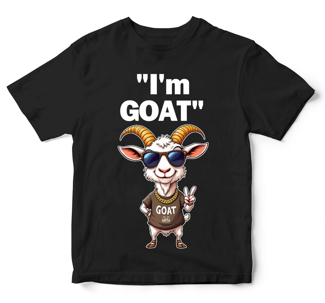 T-shirt Bambino/a I'M GOAT ( GO65984523 ) - Gufetto Brand 