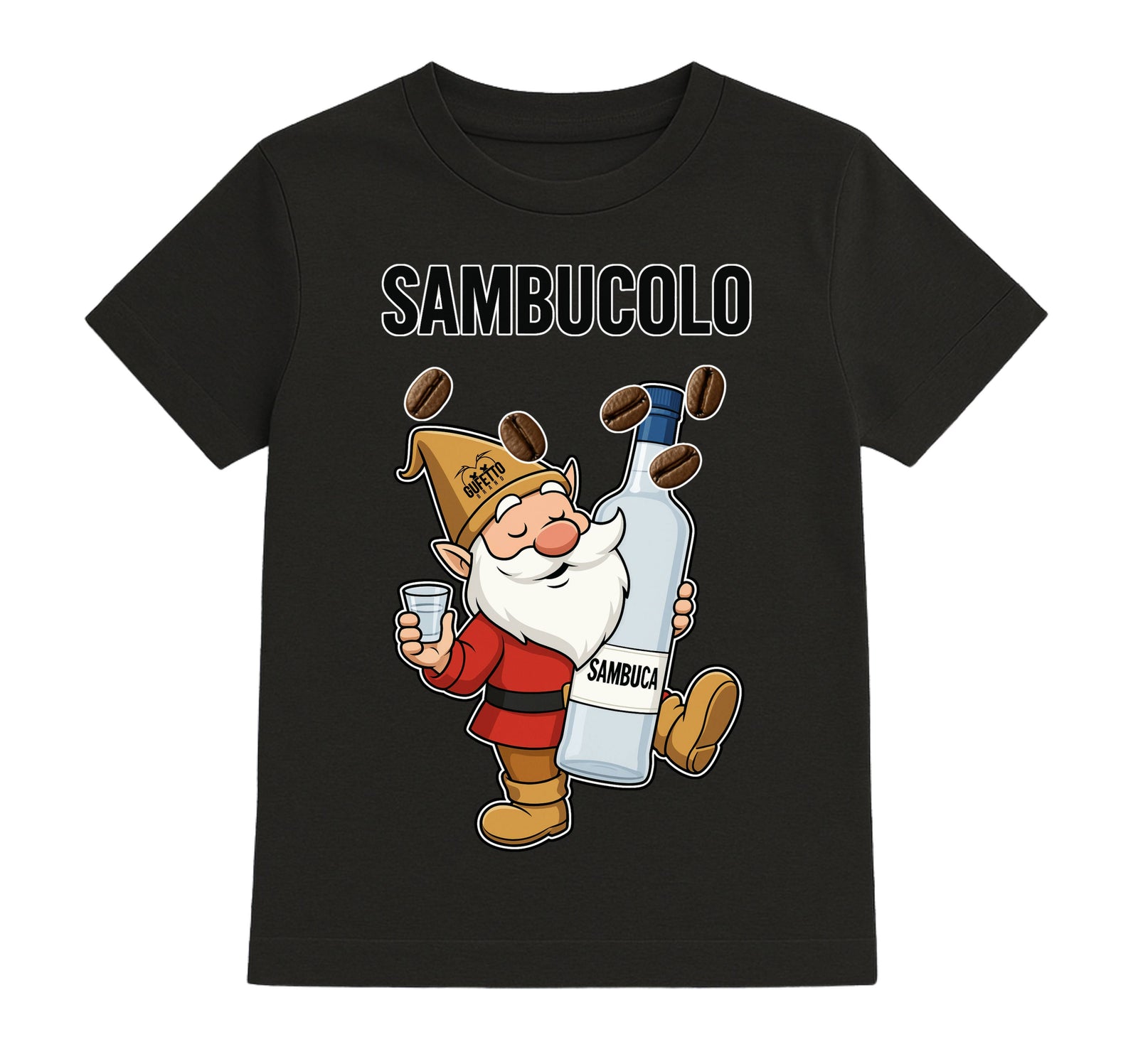 T-shirt Bambino/a SAMBUCOLO ( SA7809563452 ) - Gufetto Brand 