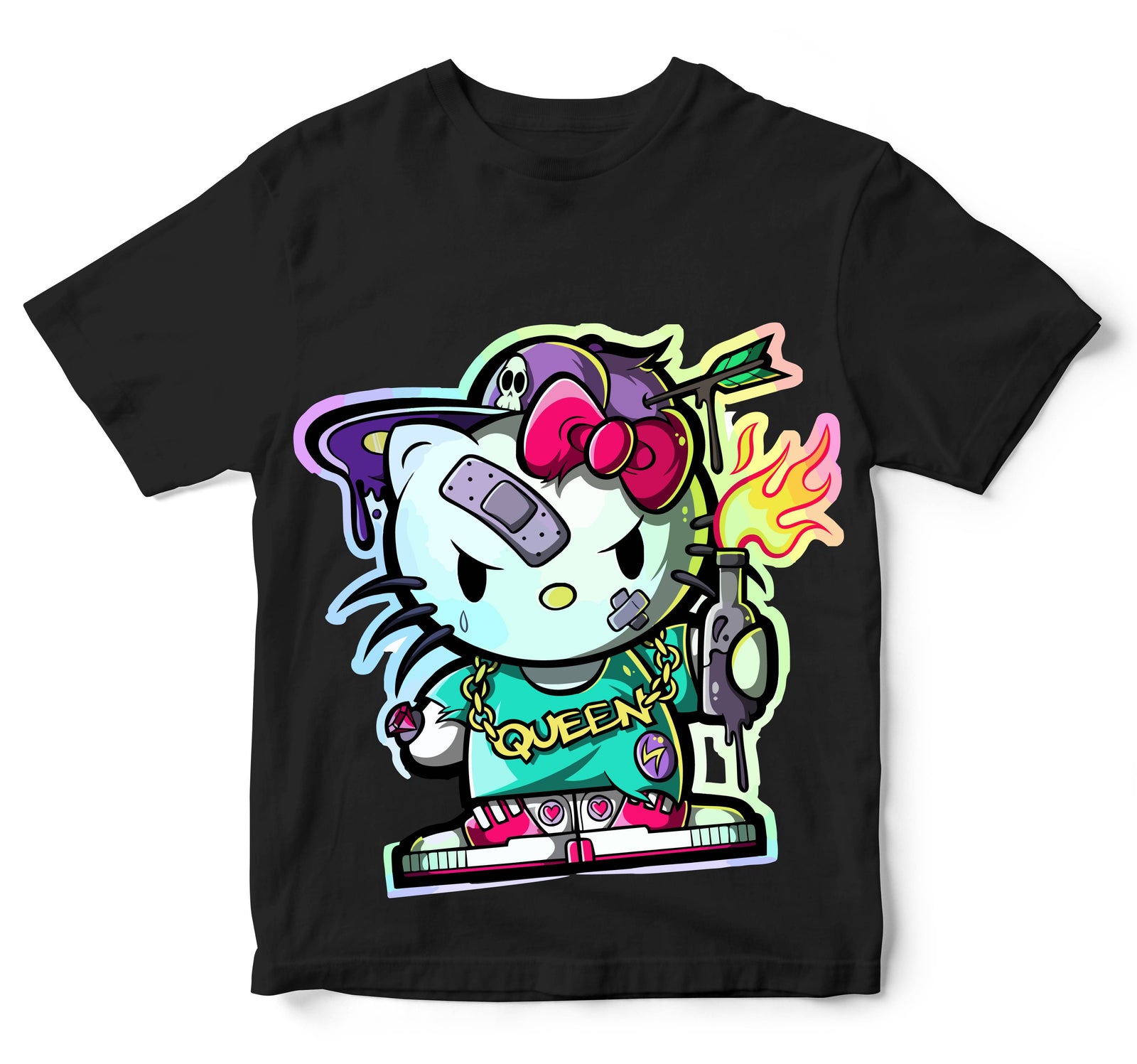 T-shirt Bambino/a QUEEN ( MI76098734 ) - Gufetto Brand 