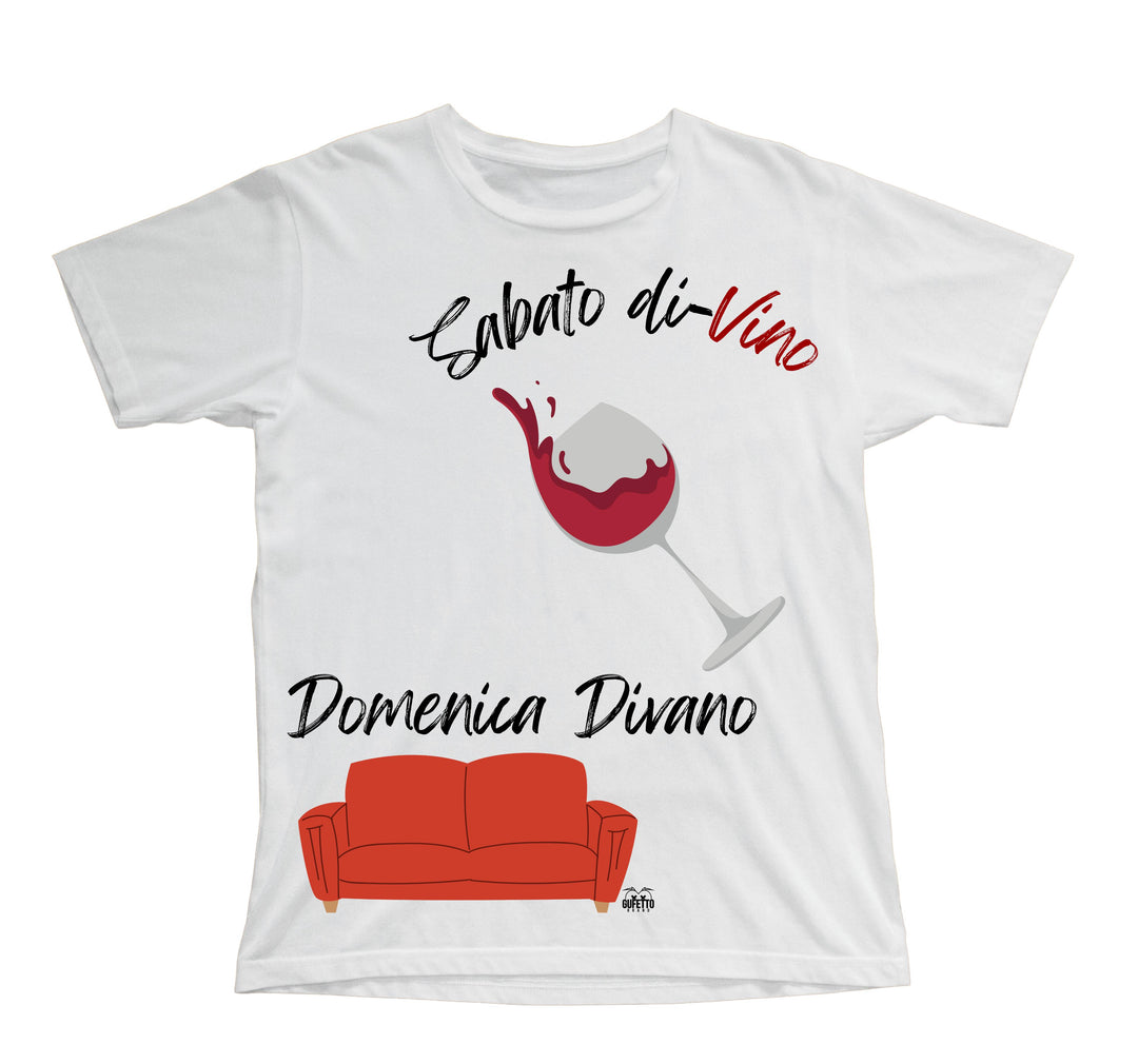 T-shirt Bambino/a SABATO ( SA67098712345 ) - Gufetto Brand 