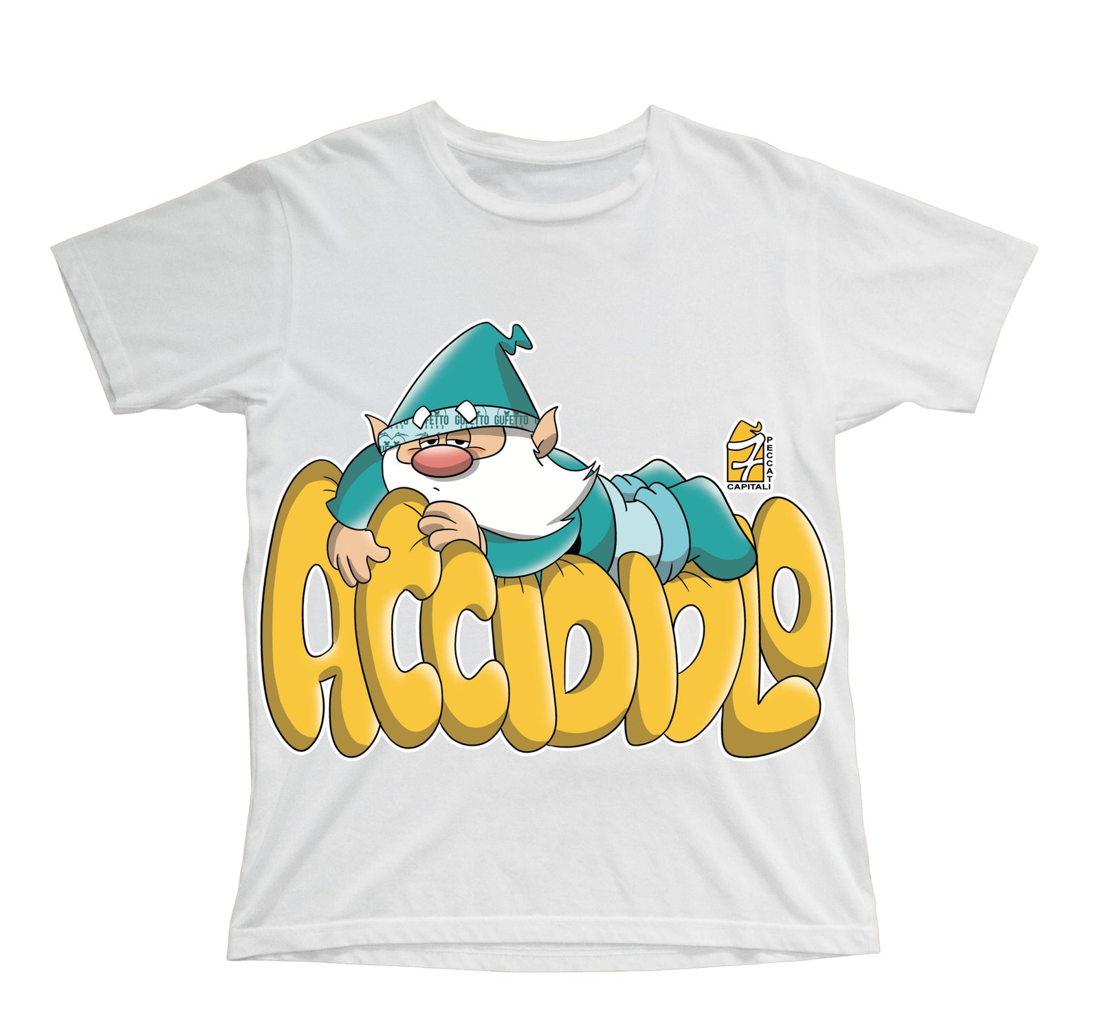 T-shirt Bambino/a ACCIDIOLO ( AC3330968 ) - Gufetto Brand 