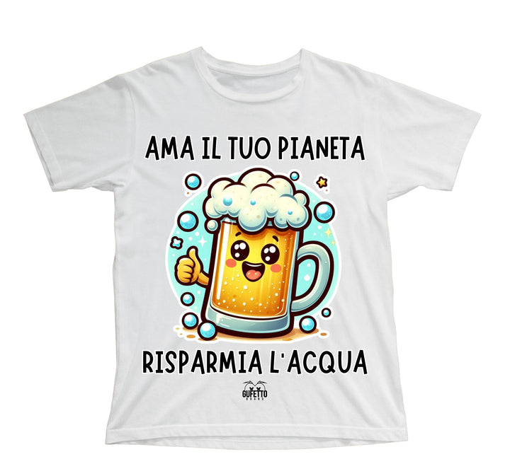T-shirt Bambino/a PIANETA ( PI0128475937458 ) - Gufetto Brand 