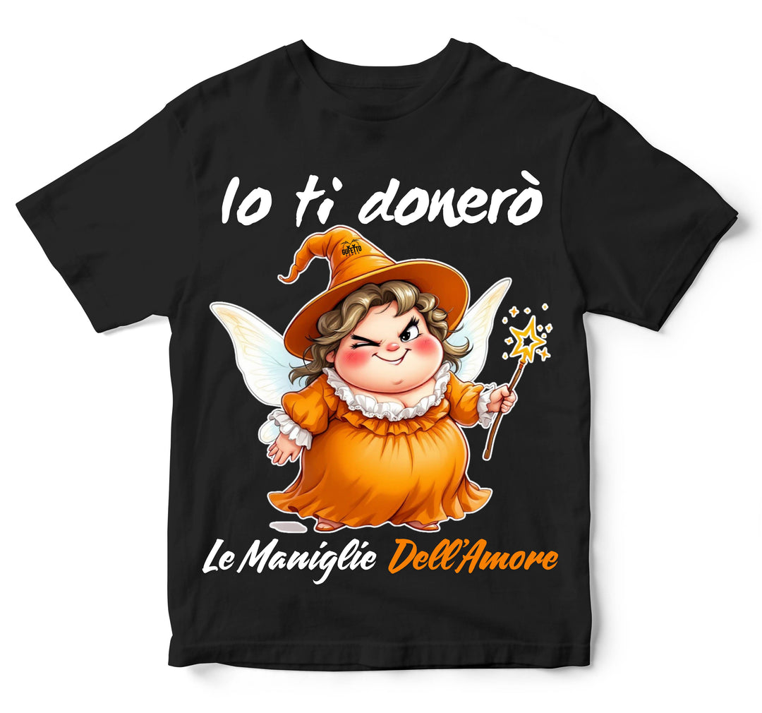 T-shirt Bambino/a Le Fatine Ignoranti MANIGLIE DELL'AMORE ( MA76123546 ) - Gufetto Brand 