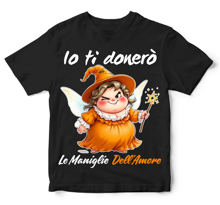 T-shirt Bambino/a Le Fatine Ignoranti MANIGLIE DELL'AMORE ( MA76123546 ) - Gufetto Brand 