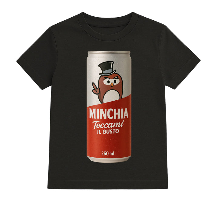 T-shirt Bambino/a MINCHIA ( MI89056342 ) - Gufetto Brand 