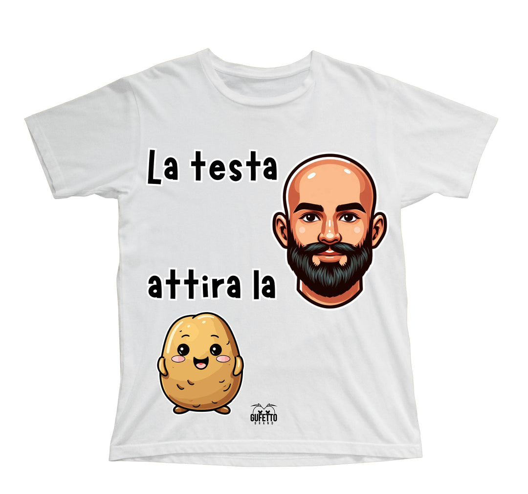 T-shirt Bambino/a PATATA ( PA09374656893 ) - Gufetto Brand 
