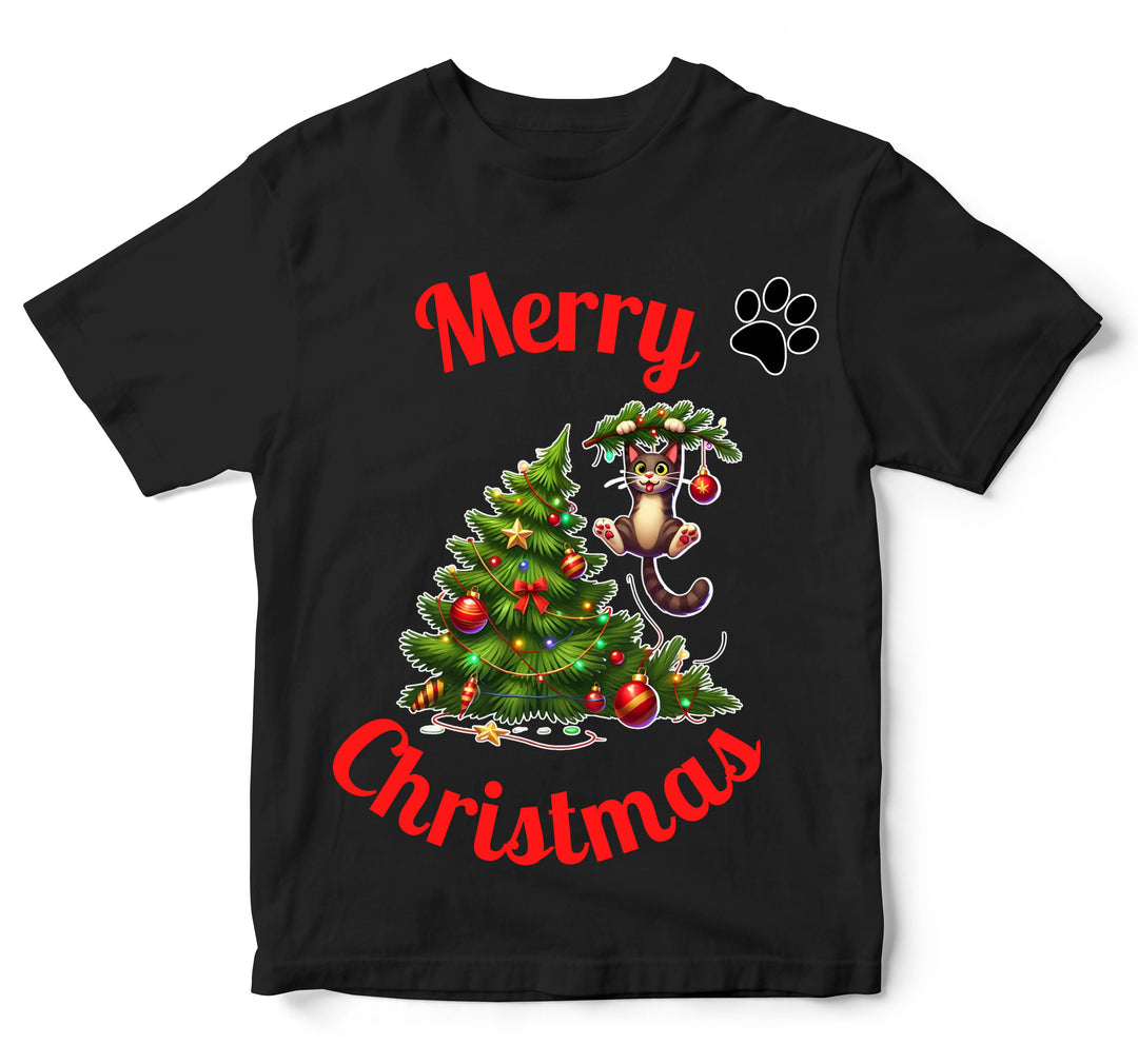T-shirt Bambino/a MERRY MEOW ( MM98674532 ) - Gufetto Brand 