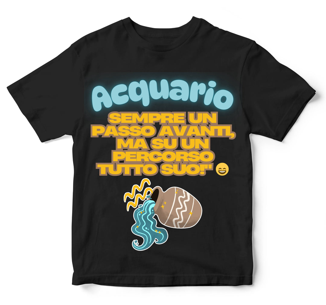 T-shirt Bambino/a ACQUARIO ( AC49876543 ) - Gufetto Brand 