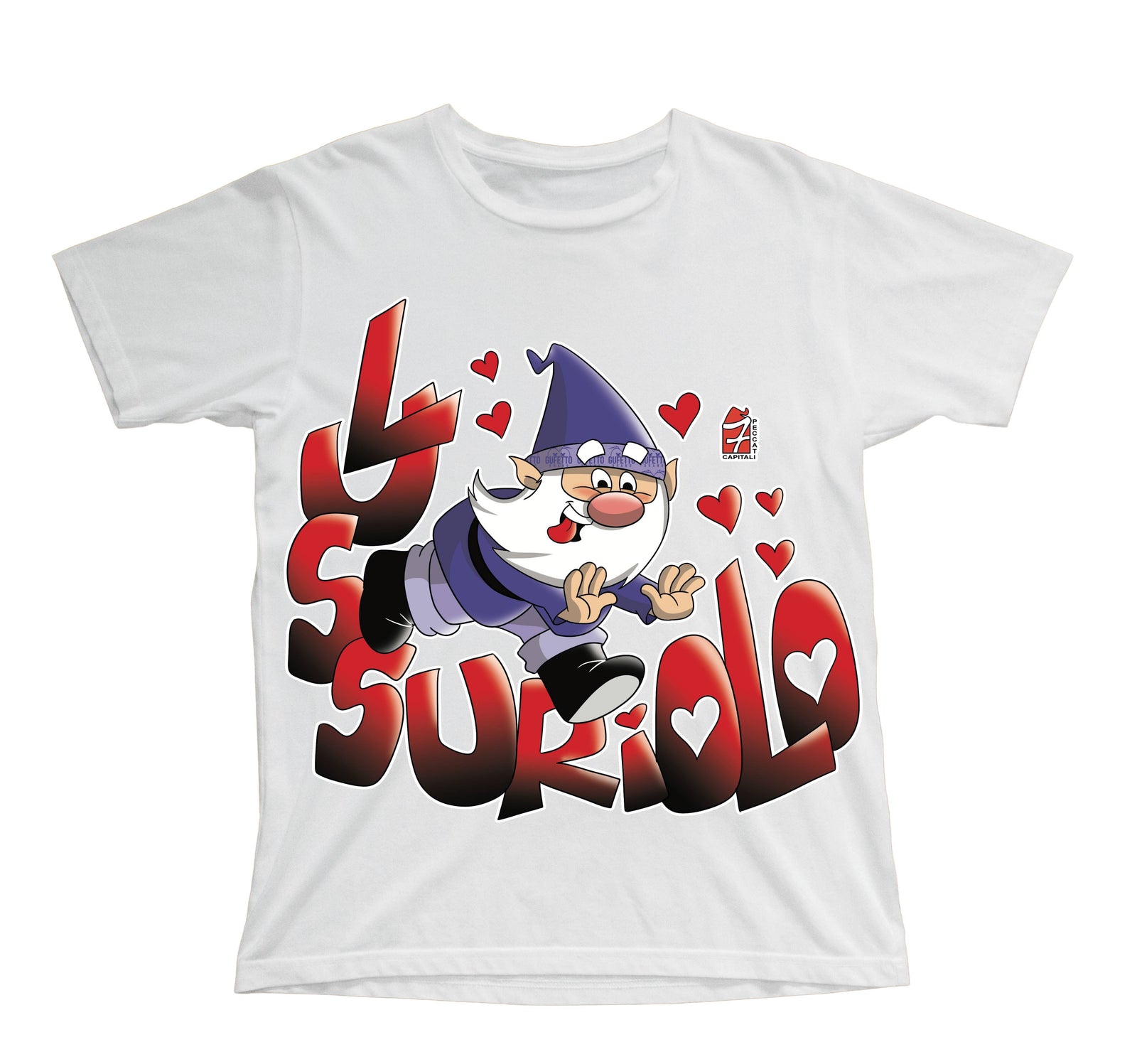 T-shirt Bambino/a LUSSURIOLO ( LU66690876 ) - Gufetto Brand 