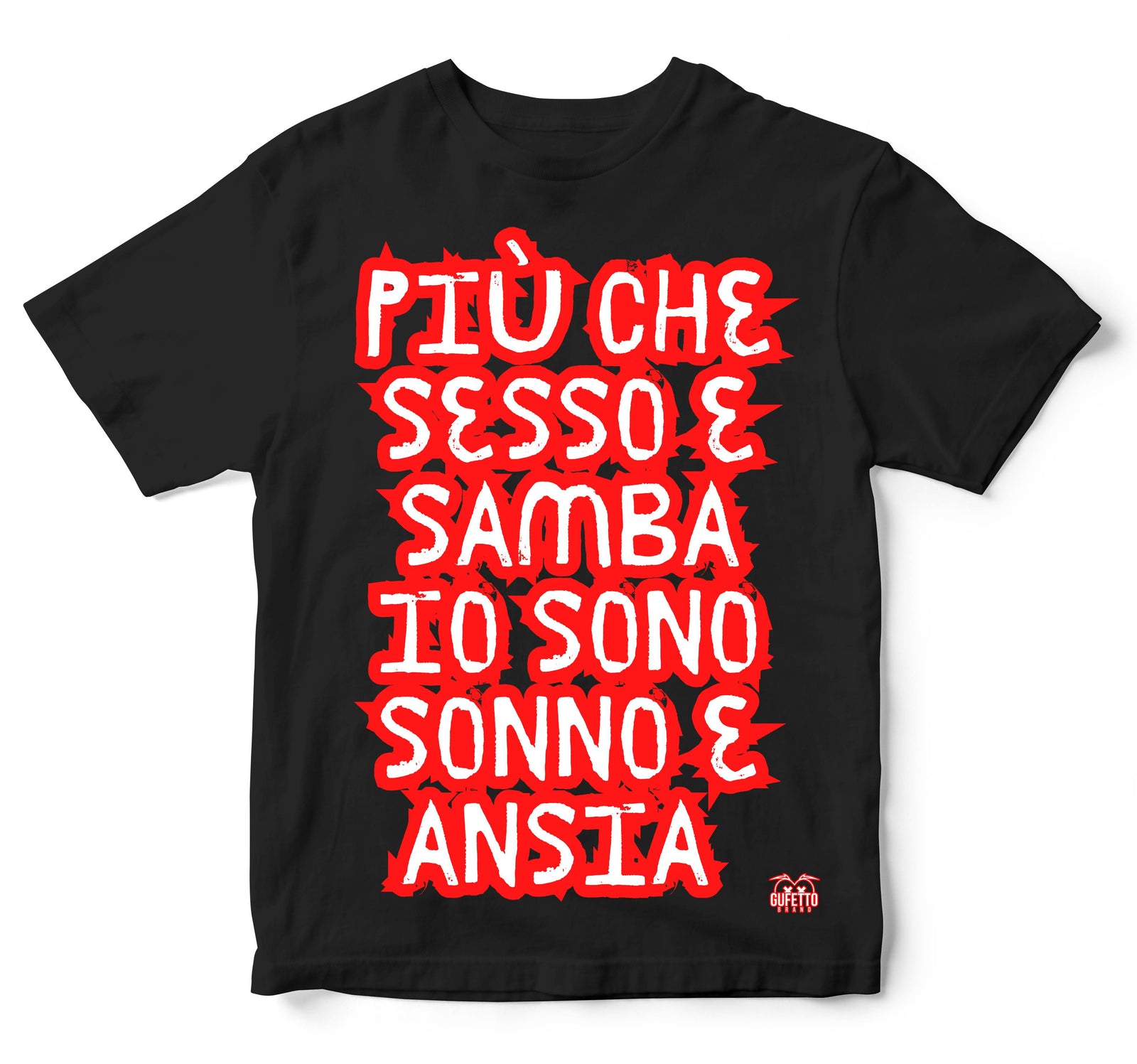T-shirt Bambino/a SESSO E SAMBA ( SS7809234567 ) - Gufetto Brand 