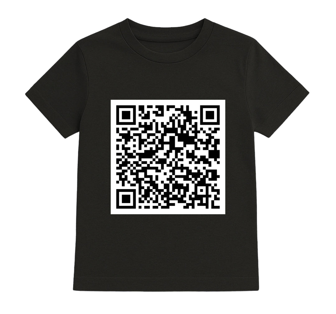 T-shirt Bambino/a QR FU*K ( FU60987345 ) - Gufetto Brand 