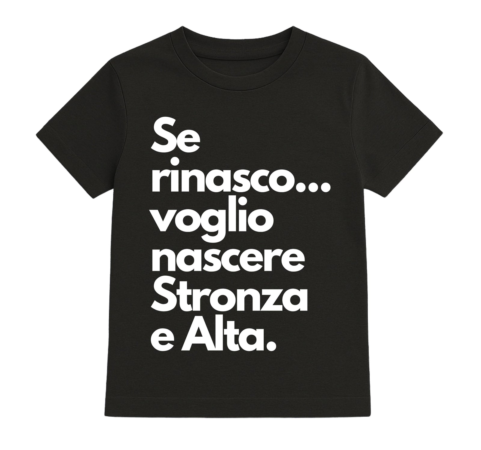 T-shirt Bambino/a STRONZA ( ST5897745 ) - Gufetto Brand 