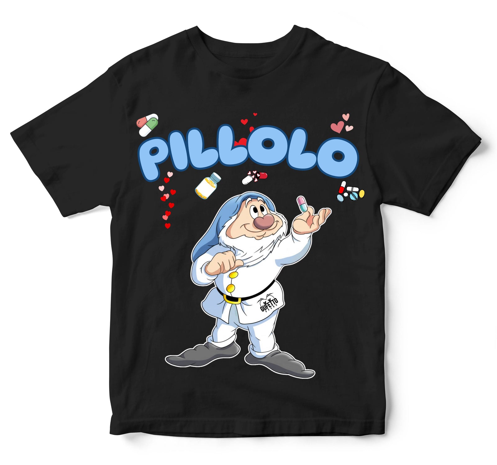 T-shirt Bambino/a PILLOLO ( PI0923567 ) - Gufetto Brand 