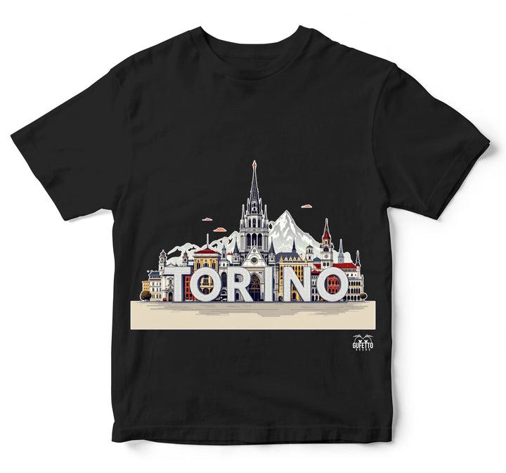 T-shirt Bambino/a TORINO ( TO8702123 ) - Gufetto Brand 