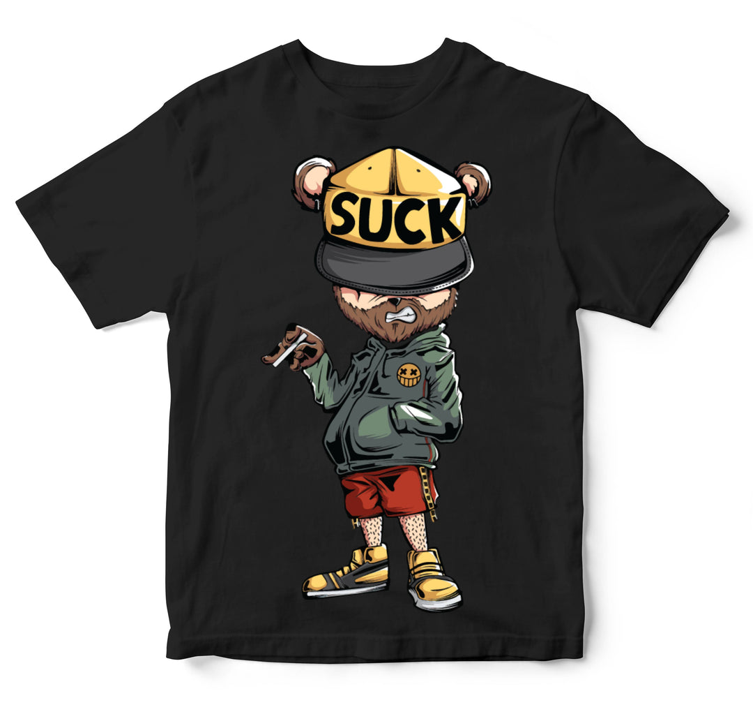 T-shirt Bambino/a SUCK ( SU567009876 ) - Gufetto Brand 