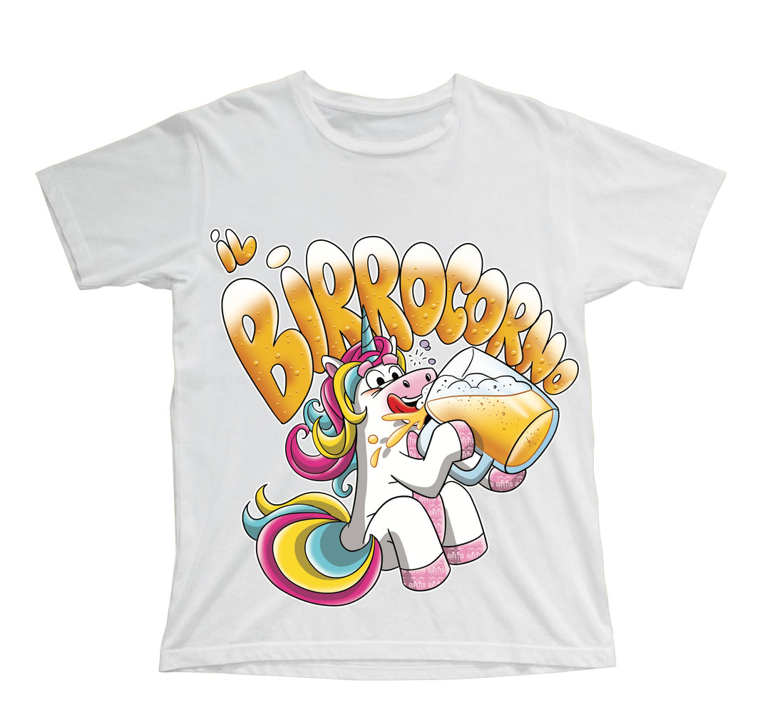T-shirt Bambino/a IL BIRROCORNO ( BI77990456 ) - Gufetto Brand 