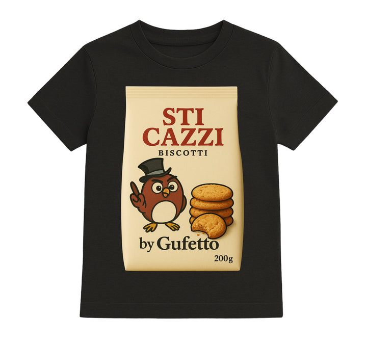 T-shirt Bambino/a BISCOTTI STI... ( ST45687765 ) - Gufetto Brand 