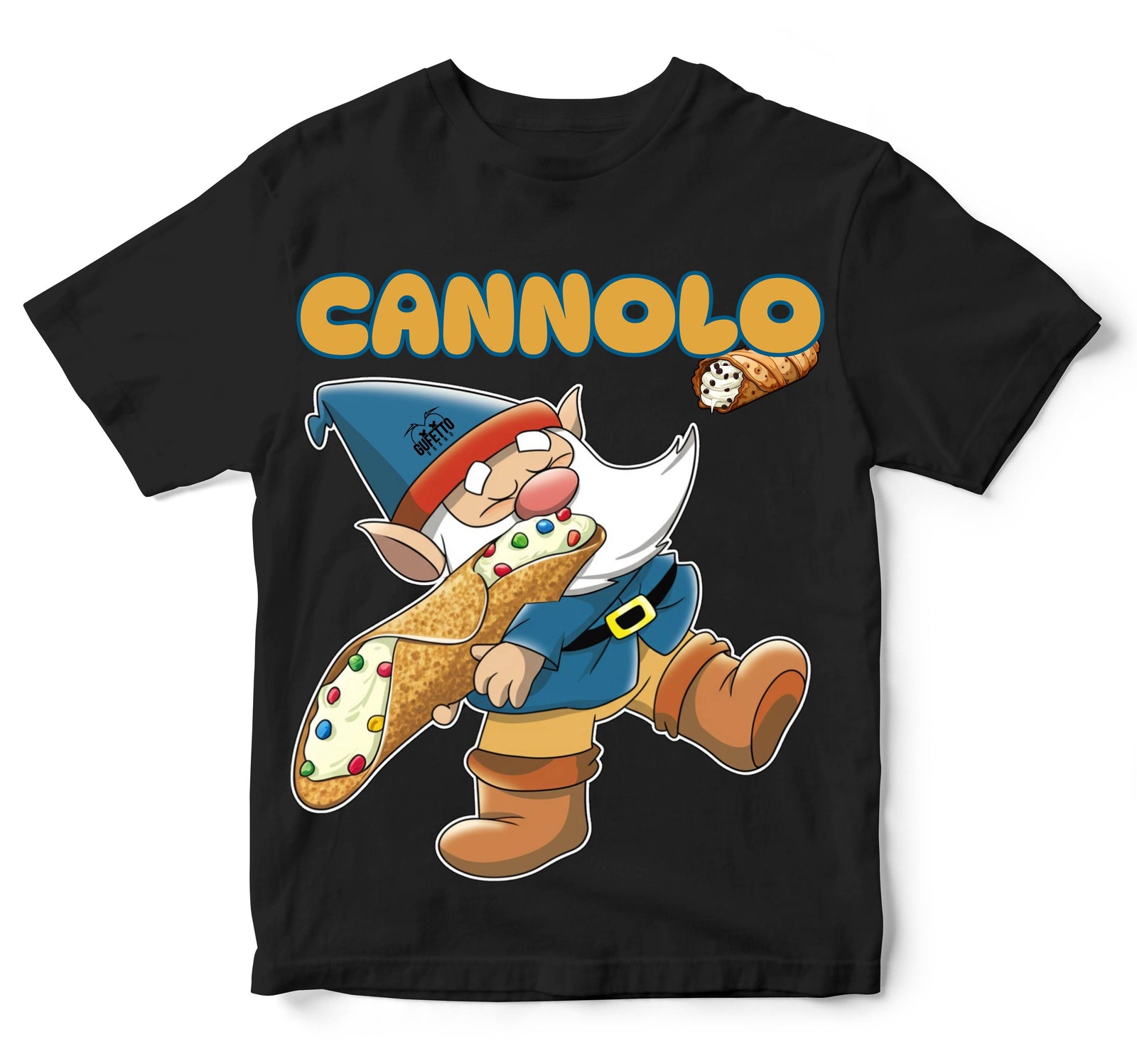 T-shirt Bambino/a CANNOLO ( CA7125987 ) - Gufetto Brand 