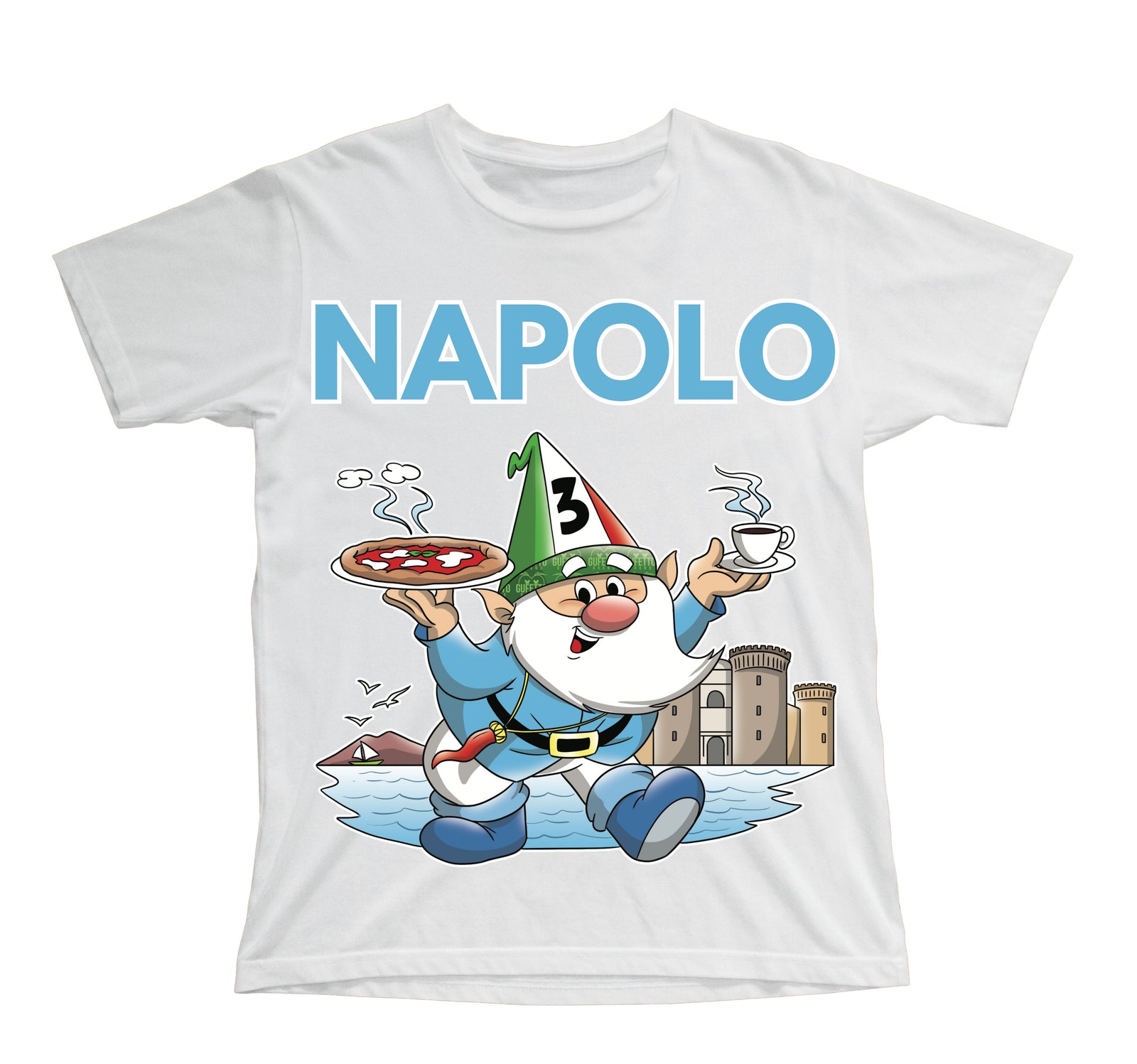 T-shirt Bambino/a NAPOLO ( N30983854 ) - Gufetto Brand 