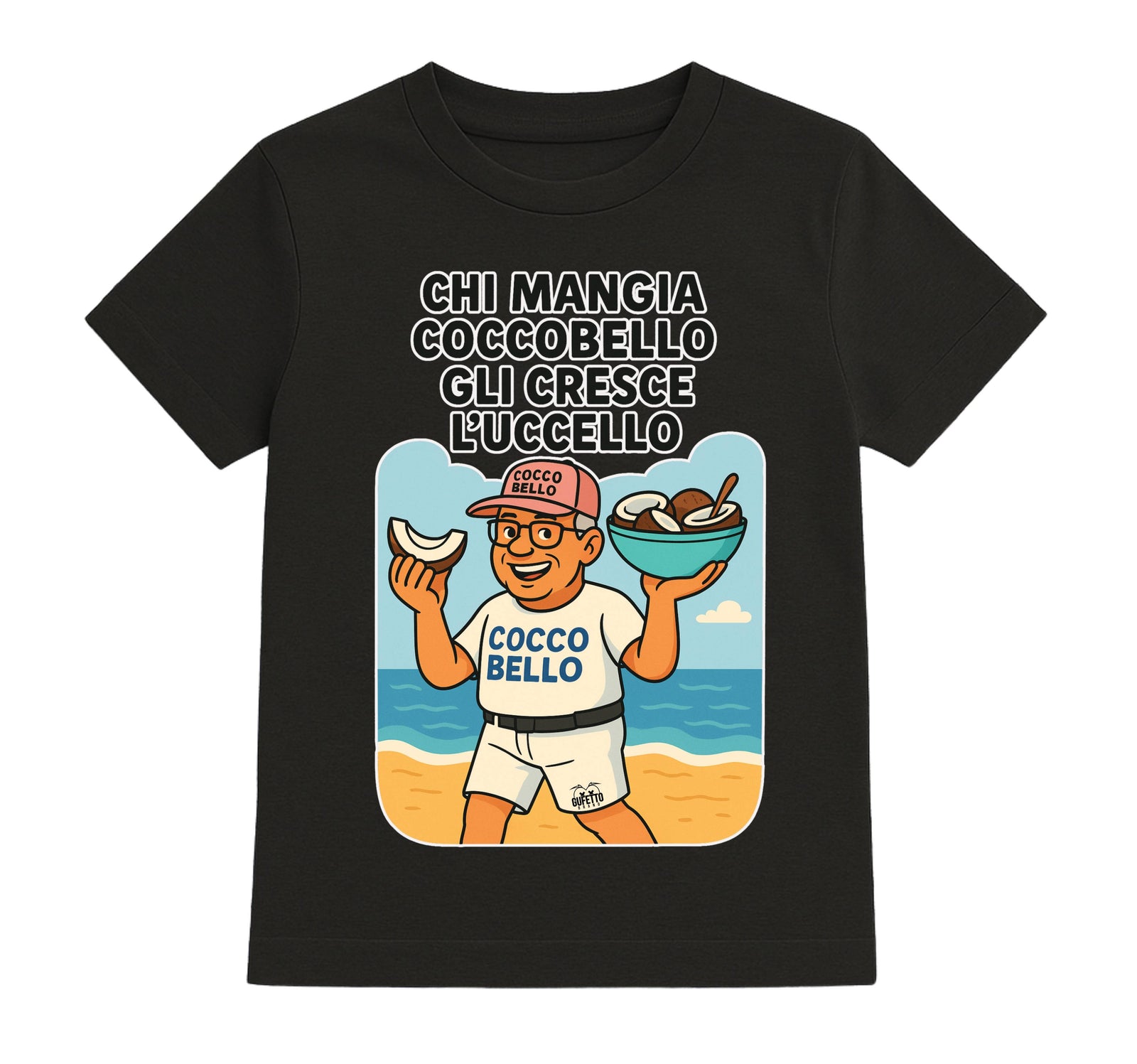 T-shirt Bambino/a COCCOBELLO ( CB25874569 ) - Gufetto Brand 