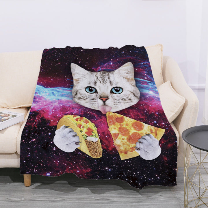 Coperta da siesta per ufficio in flanella - Gufetto Brand 