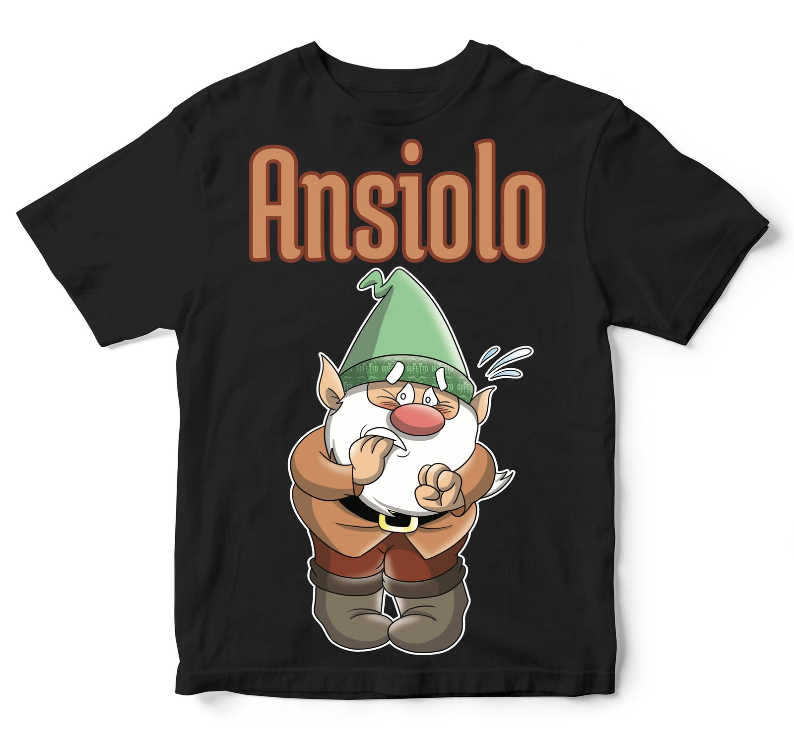 T-shirt Bambino/a ANSIOLO TWO ( A888310987 ) - Gufetto Brand 