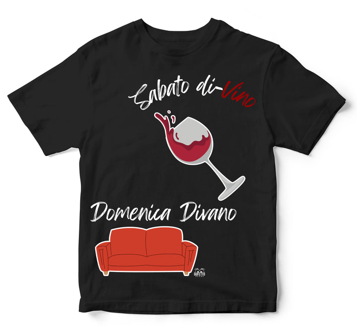 T-shirt Bambino/a SABATO ( SA67098712345 ) - Gufetto Brand 