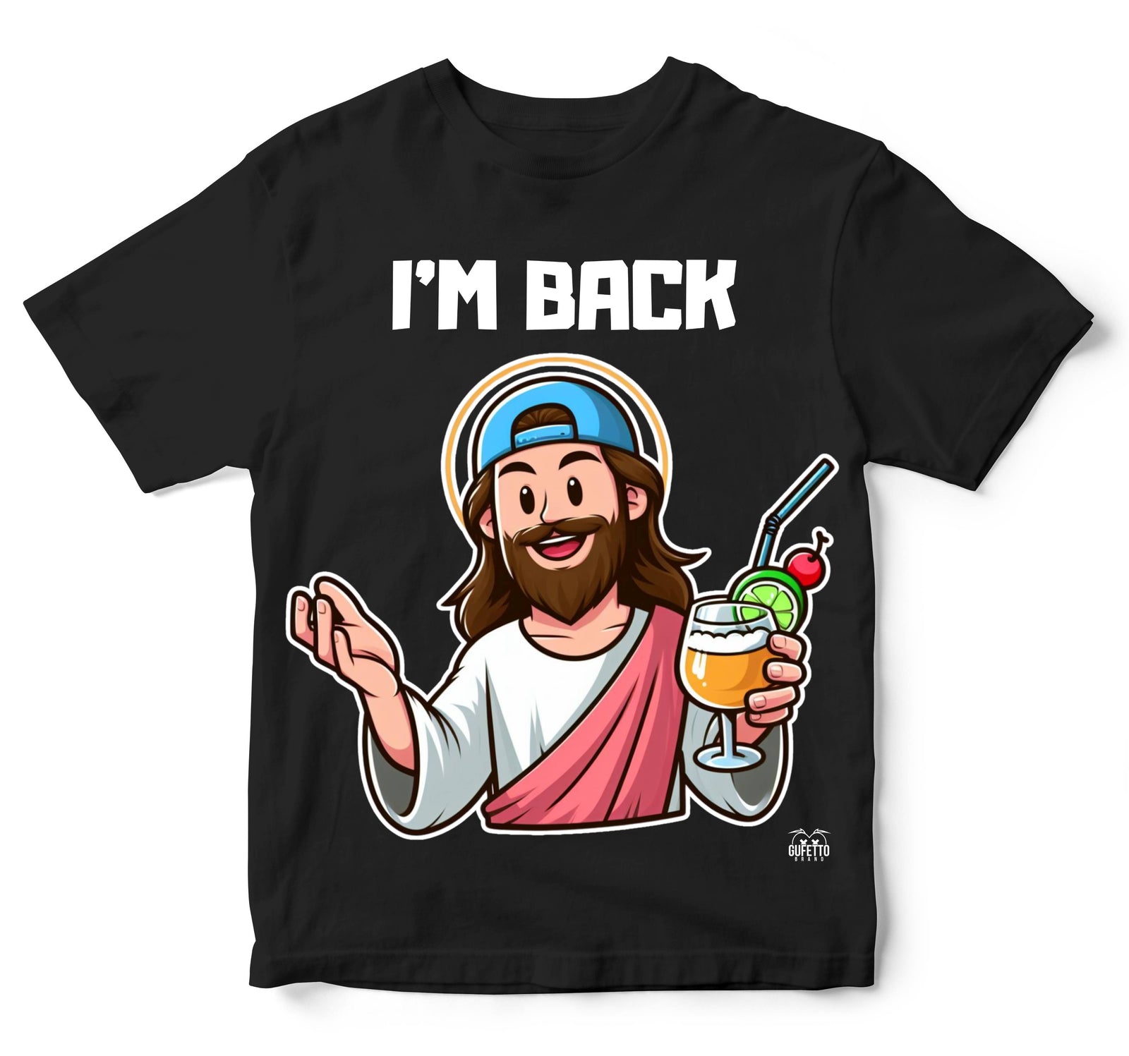 T-shirt Bambino/a I'M BACK ( IB7365892152 ) - Gufetto Brand 